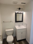 Brand new 2 pce bath main floor. - 