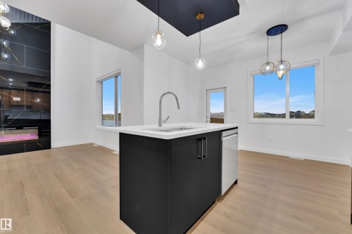 204 Crystal Creek Drive, Leduc, AB - Indoor Photo Showing Kitchen