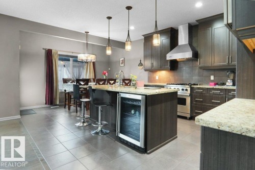 1533 36B Avenue, Edmonton, AB - Indoor Photo Showing Kitchen With Upgraded Kitchen