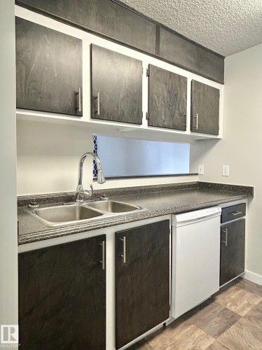 215 600 Kirkness Road, Edmonton, AB - Indoor Photo Showing Kitchen With Double Sink