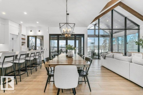 42 2307 Twp Road 522, Rural Parkland County, AB - Indoor Photo Showing Dining Room