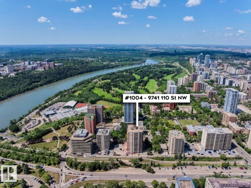 1004 9741 110 Street, Edmonton, AB - Outdoor With View