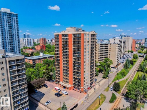 1004 9741 110 Street, Edmonton, AB - Outdoor With Facade