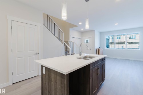 5412 69 Street, Beaumont, AB - Indoor Photo Showing Kitchen With Double Sink