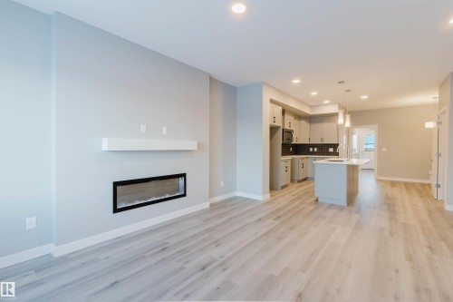 5418 69 Street, Beaumont, AB - Indoor With Fireplace