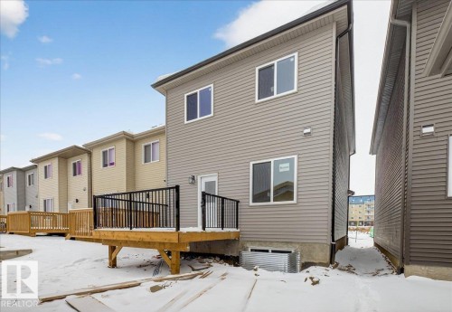 131 Creekside Lane, Leduc, AB - Outdoor With Deck Patio Veranda With Exterior