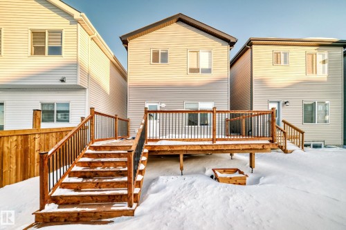 332 29 Street, Edmonton, AB - Outdoor With Deck Patio Veranda With Exterior
