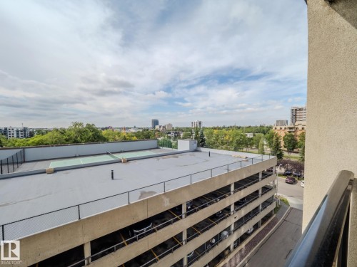 600 10149 Saskatchewan Drive, Edmonton, AB - Outdoor With View