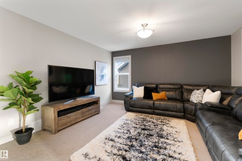 3925 Cherry Cove Cove, Edmonton, AB - Indoor Photo Showing Living Room