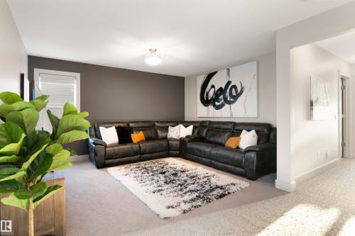 3925 Cherry Cove Cove, Edmonton, AB - Indoor Photo Showing Living Room
