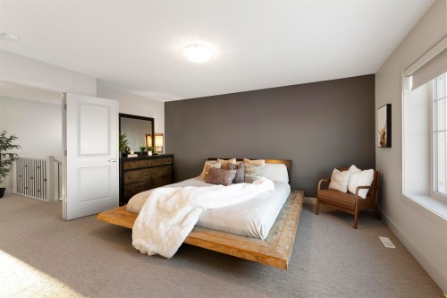 3925 Cherry Cove Cove, Edmonton, AB - Indoor Photo Showing Bedroom