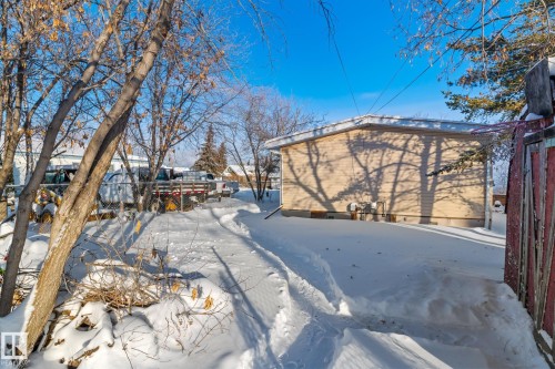 View of yard covered in snow - 315 10 Street, Cold Lake, AB - Outdoor With View