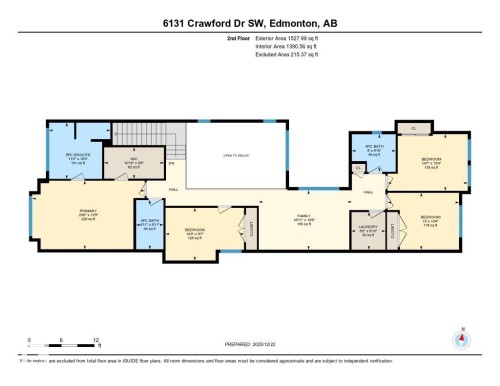 View of floor plan / room layout - 6131 Crawford Drive, Edmonton, AB - Other