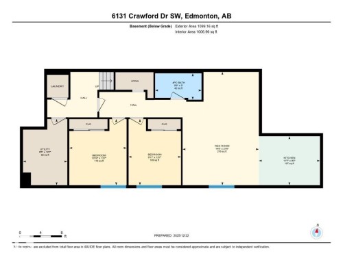 View of property floor plan - 6131 Crawford Drive, Edmonton, AB - Other