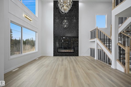 2020 Collip Crescent Sw, Edmonton, AB - Indoor With Fireplace