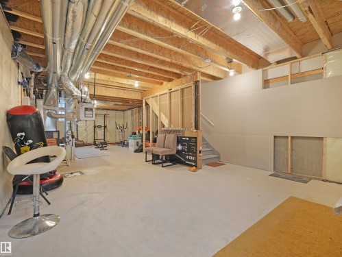 123 Stiles Link, Leduc, AB - Indoor Photo Showing Basement