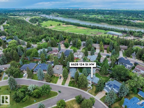 6628 124 Street, Edmonton, AB - Outdoor With View