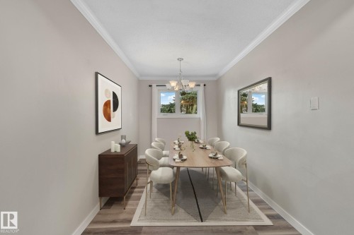 10324 50 Street, Edmonton, AB - Indoor Photo Showing Dining Room