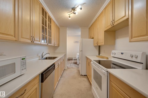 307 6310 101 Avenue, Edmonton, AB - Indoor Photo Showing Kitchen