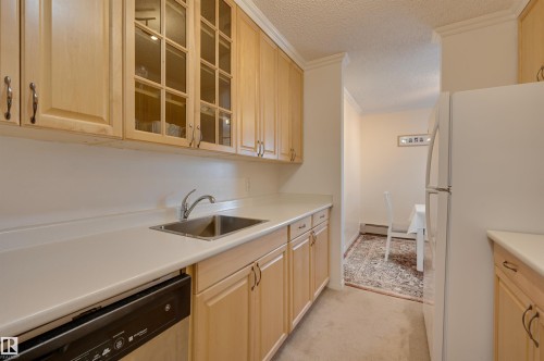 307 6310 101 Avenue, Edmonton, AB - Indoor Photo Showing Kitchen