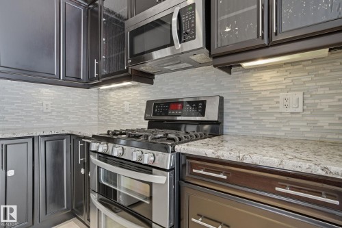 12948 202 Street, Edmonton, AB - Indoor Photo Showing Kitchen With Upgraded Kitchen