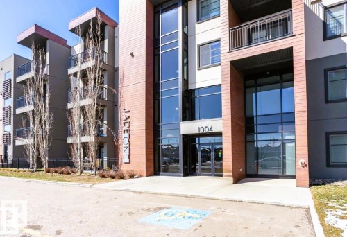 403 1004 Rosenthal Boulevard, Edmonton, AB - Outdoor With Balcony With Facade