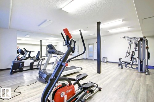 403 1004 Rosenthal Boulevard, Edmonton, AB - Indoor Photo Showing Gym Room