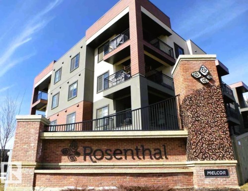 403 1004 Rosenthal Boulevard, Edmonton, AB - Outdoor With Balcony