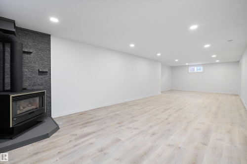 49 Sheridan Drive, St. Albert, AB - Indoor Photo Showing Other Room With Fireplace