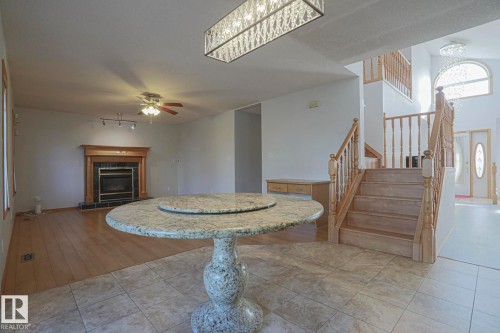 16120 57A Street Nw, Edmonton, AB - Indoor With Fireplace
