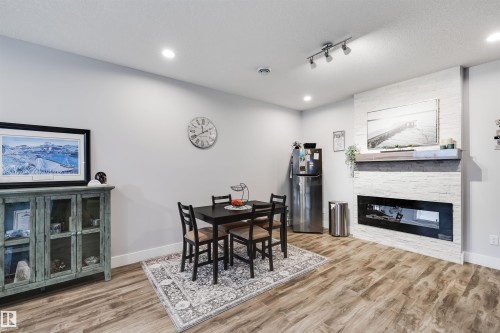 3901 44 Avenue, Beaumont, AB - Indoor With Fireplace