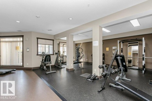 119 2503 Hanna Crescent, Edmonton, AB - Indoor Photo Showing Gym Room
