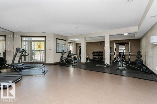 119 2503 Hanna Crescent, Edmonton, AB - Indoor Photo Showing Gym Room