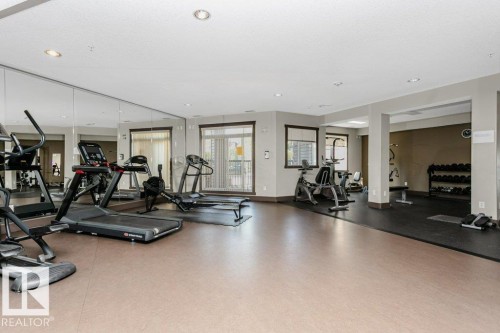 119 2503 Hanna Crescent, Edmonton, AB - Indoor Photo Showing Gym Room