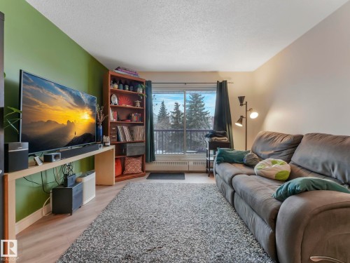 326 10636 120 Street, Edmonton, AB - Indoor Photo Showing Living Room