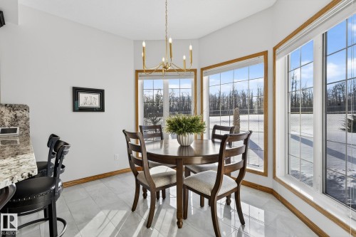 47 Willow Springs Crescent, Sylvan Lake, AB - Indoor Photo Showing Dining Room
