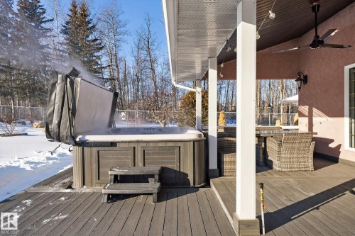 47 Willow Springs Crescent, Sylvan Lake, AB - Outdoor With Deck Patio Veranda With Exterior