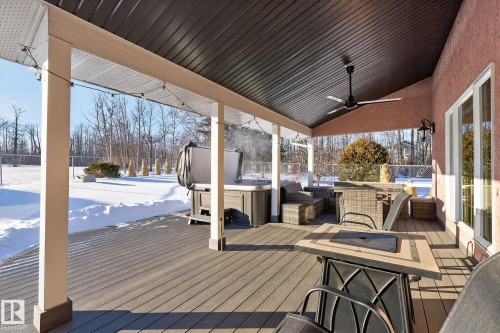 47 Willow Springs Crescent, Sylvan Lake, AB - Outdoor With Deck Patio Veranda With Exterior