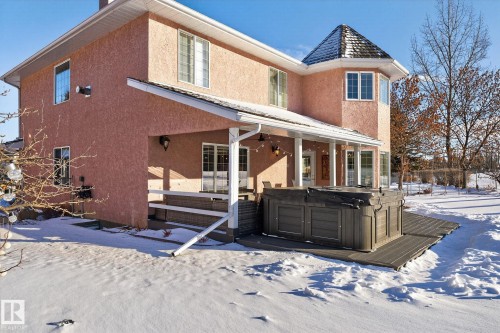 47 Willow Springs Crescent, Sylvan Lake, AB - Outdoor With Deck Patio Veranda With Exterior