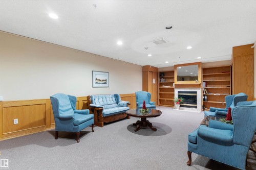 203 10610 76 Street, Edmonton, AB - Indoor With Fireplace