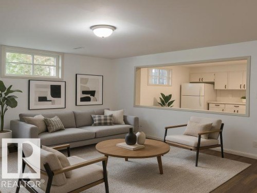 Basement 10224 107 Street, Westlock, AB - Indoor Photo Showing Living Room