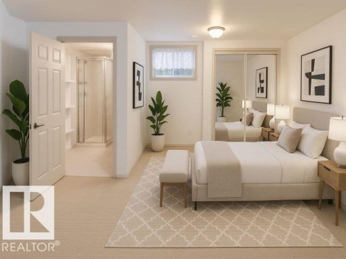 Basement 10224 107 Street, Westlock, AB - Indoor Photo Showing Bedroom