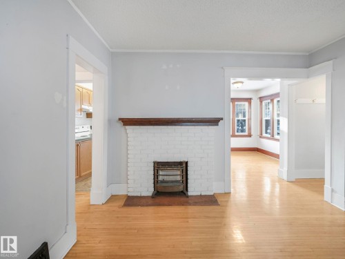10975 123 Street, Edmonton, AB - Indoor With Fireplace