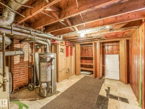 10975 123 Street, Edmonton, AB - Indoor Photo Showing Basement