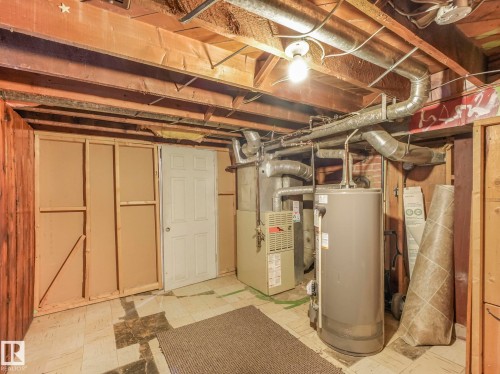 10975 123 Street, Edmonton, AB - Indoor Photo Showing Basement