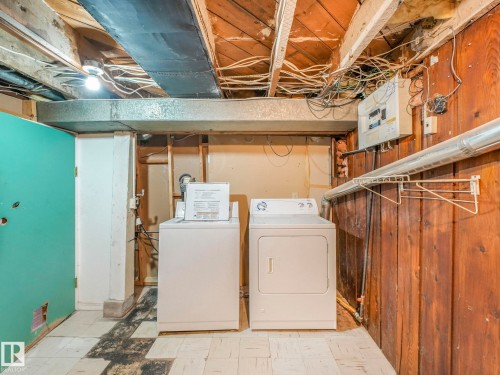10975 123 Street, Edmonton, AB - Indoor Photo Showing Laundry Room