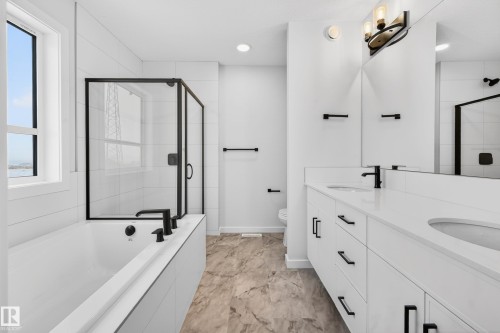 17427 3 Street, Edmonton, AB - Indoor Photo Showing Bathroom