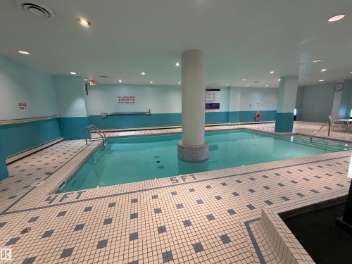 1314 13910 Stony Plain Road, Edmonton, AB - Indoor Photo Showing Other Room With In Ground Pool