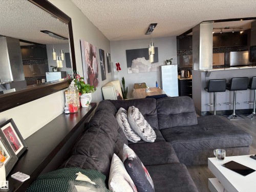 1314 13910 Stony Plain Road, Edmonton, AB - Indoor Photo Showing Living Room
