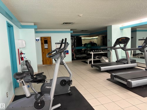 1314 13910 Stony Plain Road, Edmonton, AB - Indoor Photo Showing Gym Room